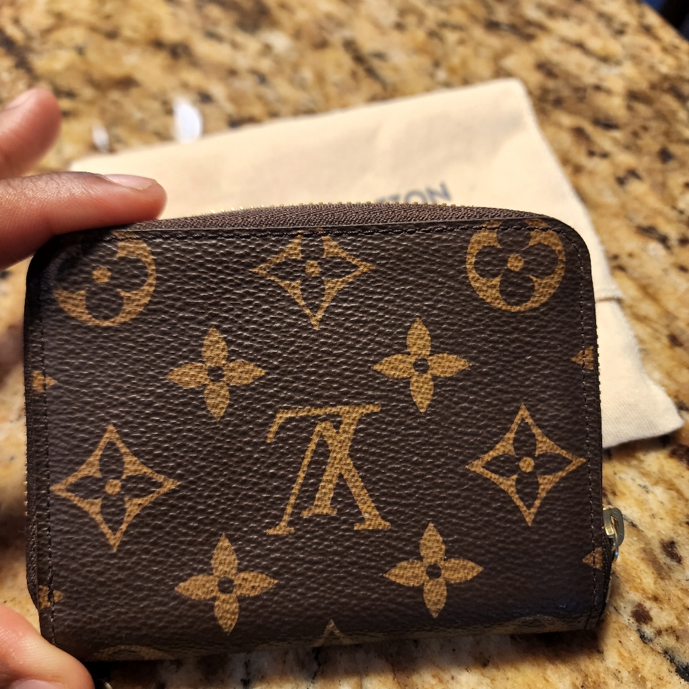 Louis Vuitton Monogram compact wallet